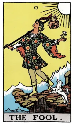 The Fool tarot card