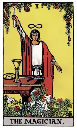 The Magician tarot card