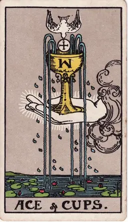 Ace of Cups tarot card