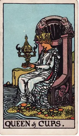 Queen of Cups tarot card