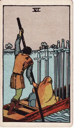 Six of Swords tarot card